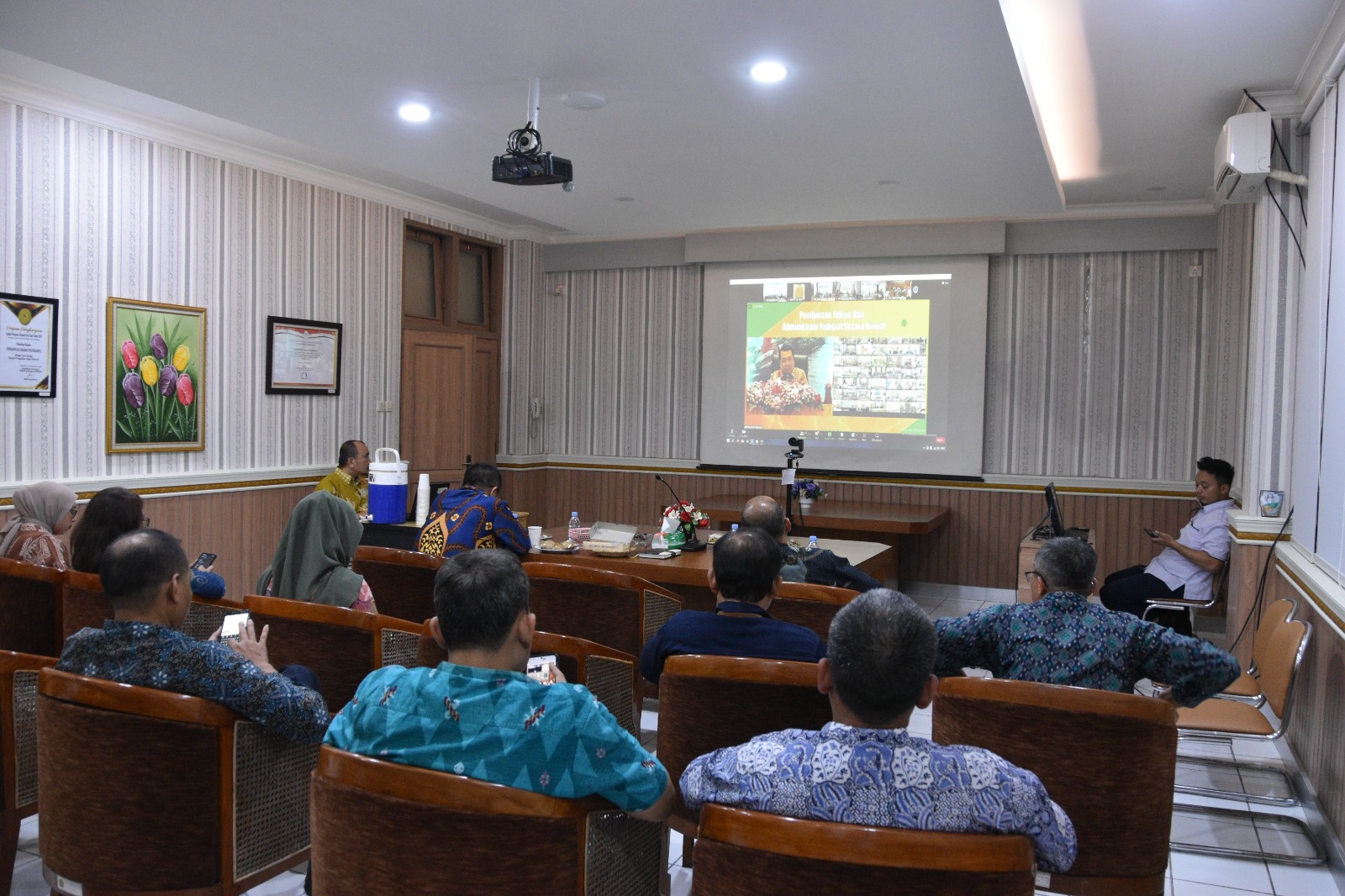 Pengadilan Negeri Yogyakarta Mengikuti Pembinaan Teknis dan Administrasi Peradilan
