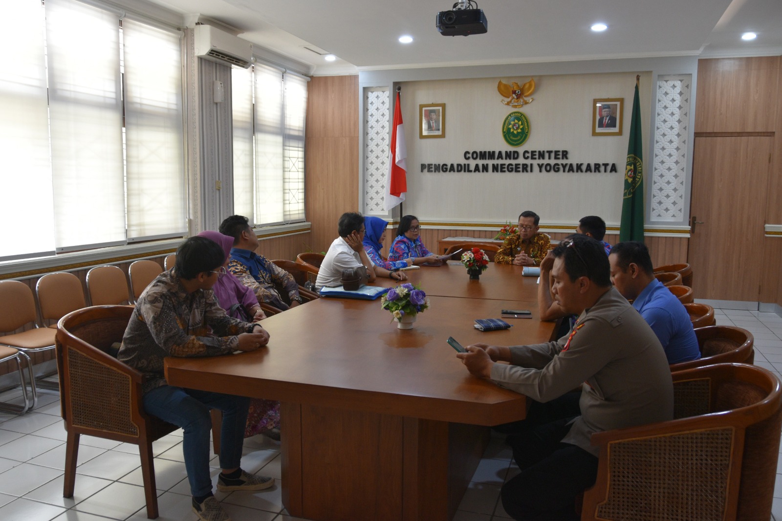 Rapat Koordinasi Pelaksanaan Eksekusi Perkara Perdata Pengadilan Negeri Yogyakarta