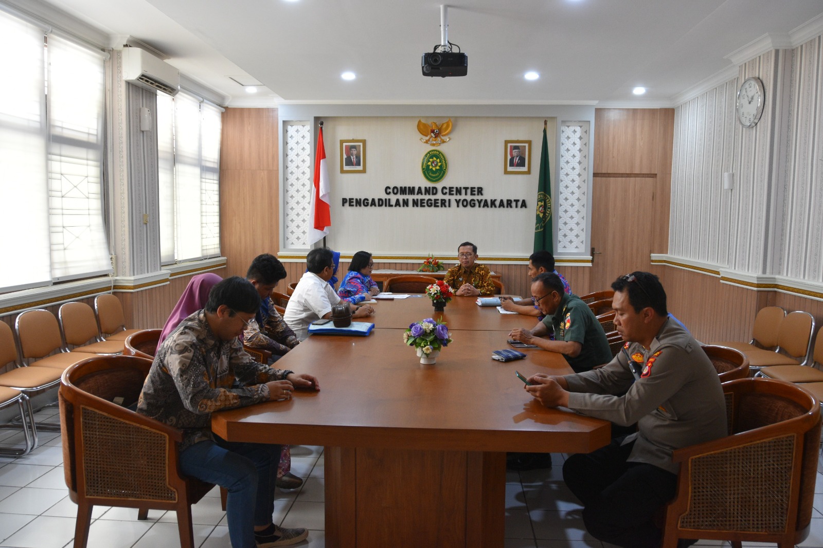 Rapat Koordinasi Pelaksanaan Eksekusi Perkara Perdata Pengadilan Negeri Yogyakarta