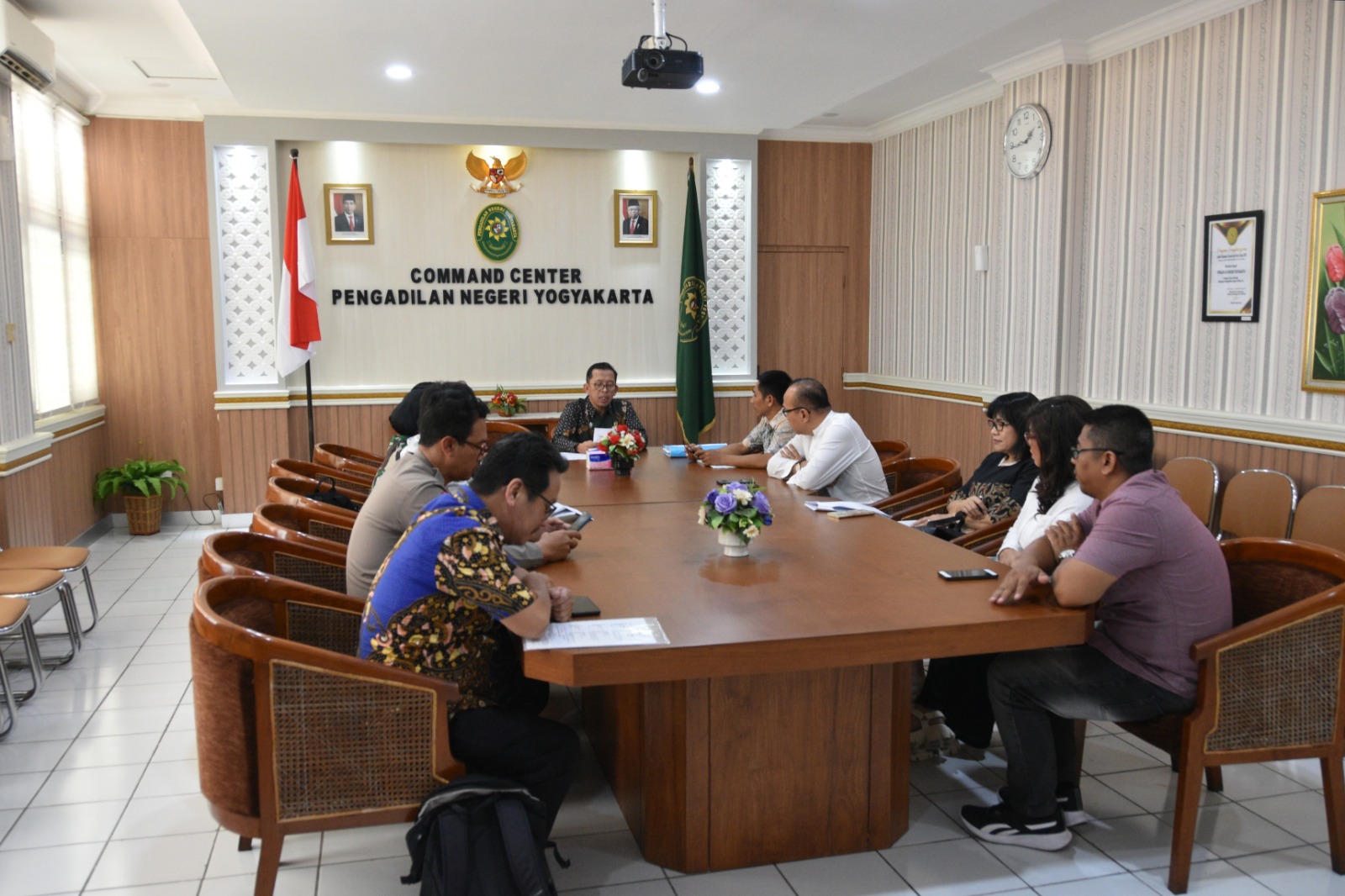 Rapat Koordinasi terkait Pelaksanaan Eksekusi Perkara Perdata Pengadilan Negeri Yogyakarta