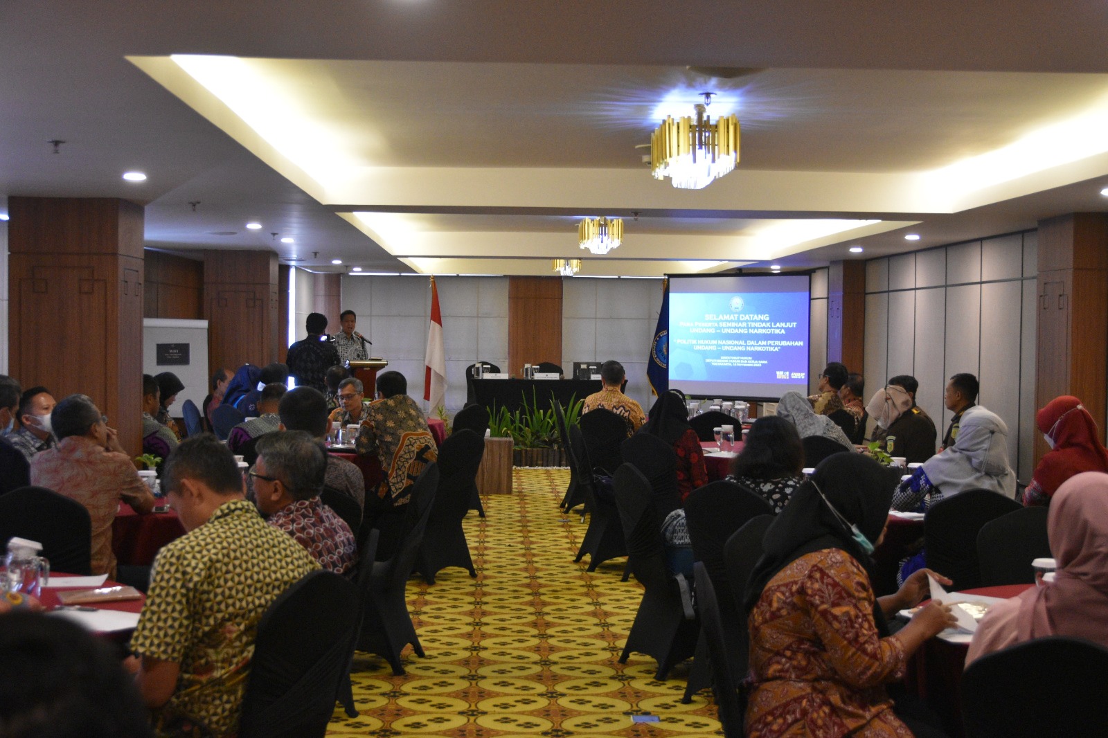 Hakim Pengadilan Negeri Yogyakarta Menghadiri Seminar Tindak Lanjut UU Narkotika 