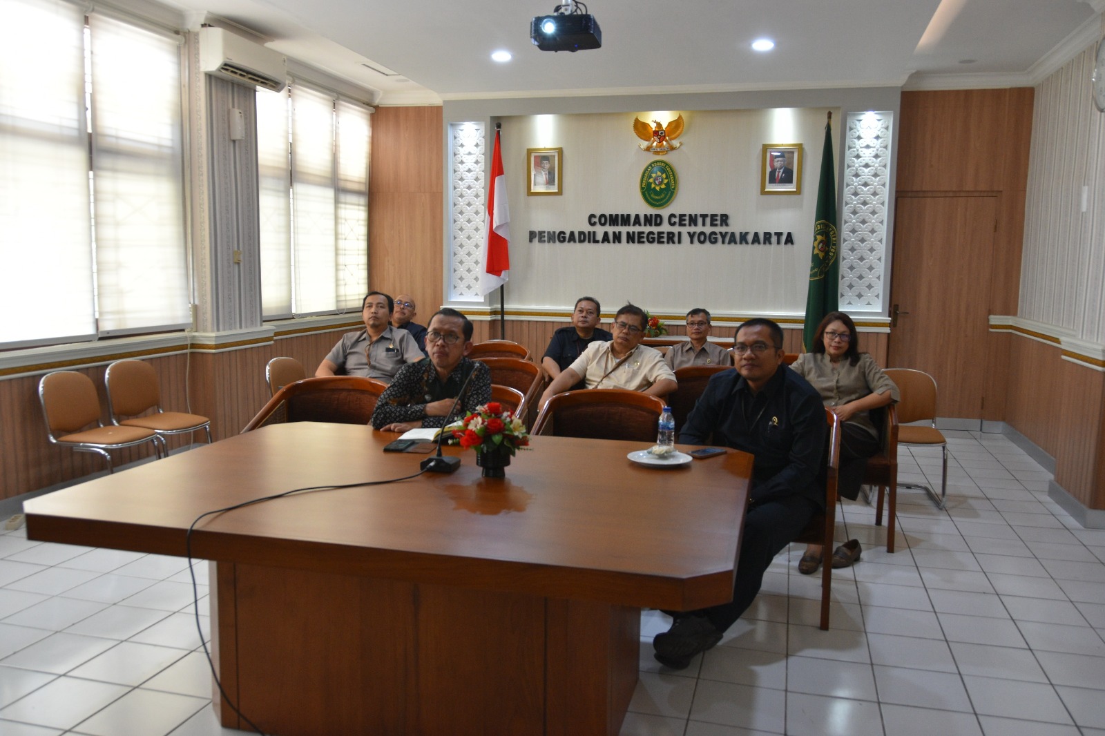 Pengadilan Negeri Yogyakarta Mengikuti Webinar Inovasi Akses Keadilan di Mahkamah Agung RI dan FCFCOA