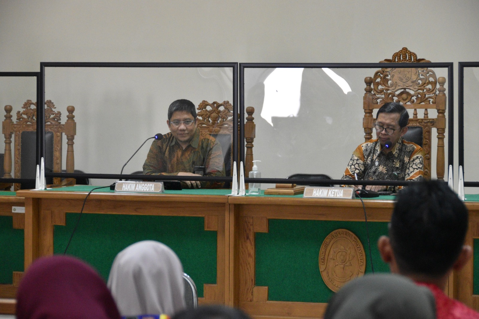 Pelaksanaan Studi Lapangan (Moot Court) Balai Diklat PKN Yogyakarta di Pengadilan Negeri Yogyakarta