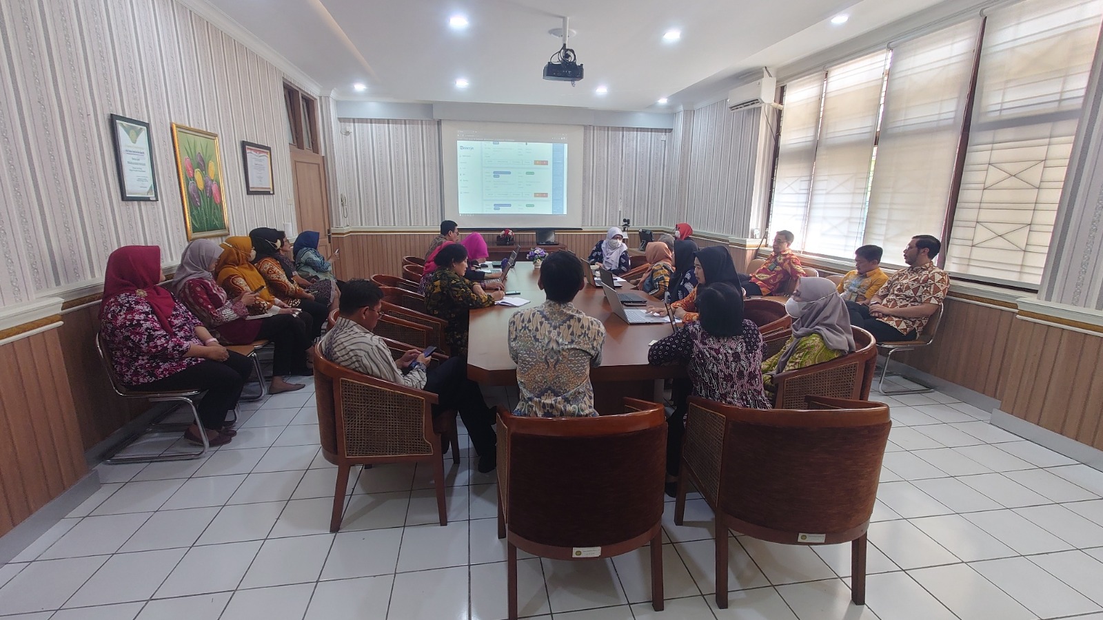Pendampingan Pengisian Aplikasi e-Kinerja Pengadilan Negeri Yogyakarta