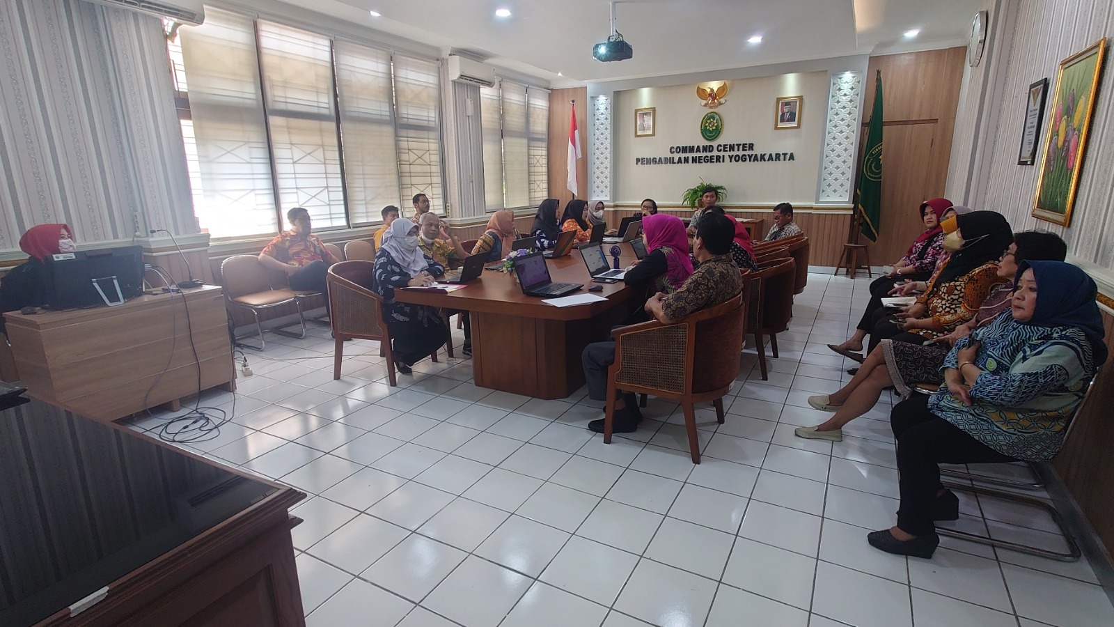 Pendampingan Pengisian Aplikasi e-Kinerja Pengadilan Negeri Yogyakarta
