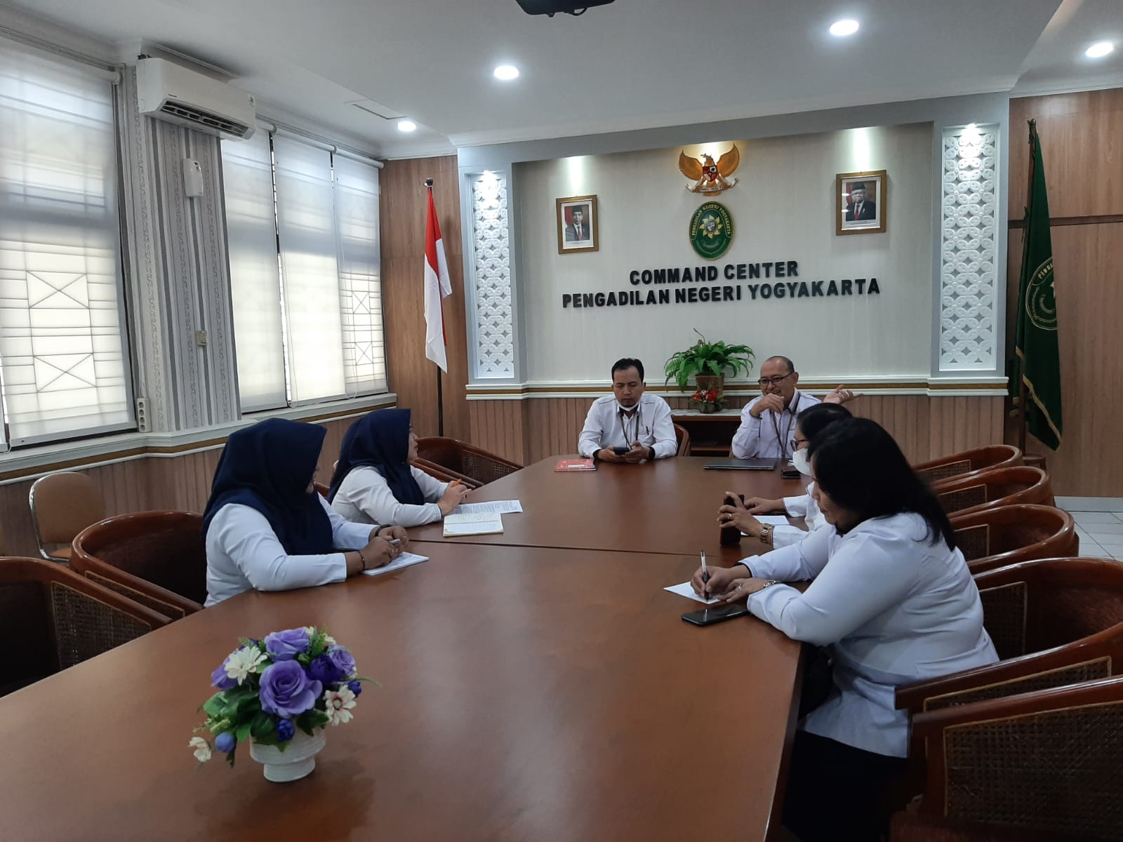 Rapat Monev Implementasi SIPP Bulan September 2023 Pengadilan Negeri Yogyakarta