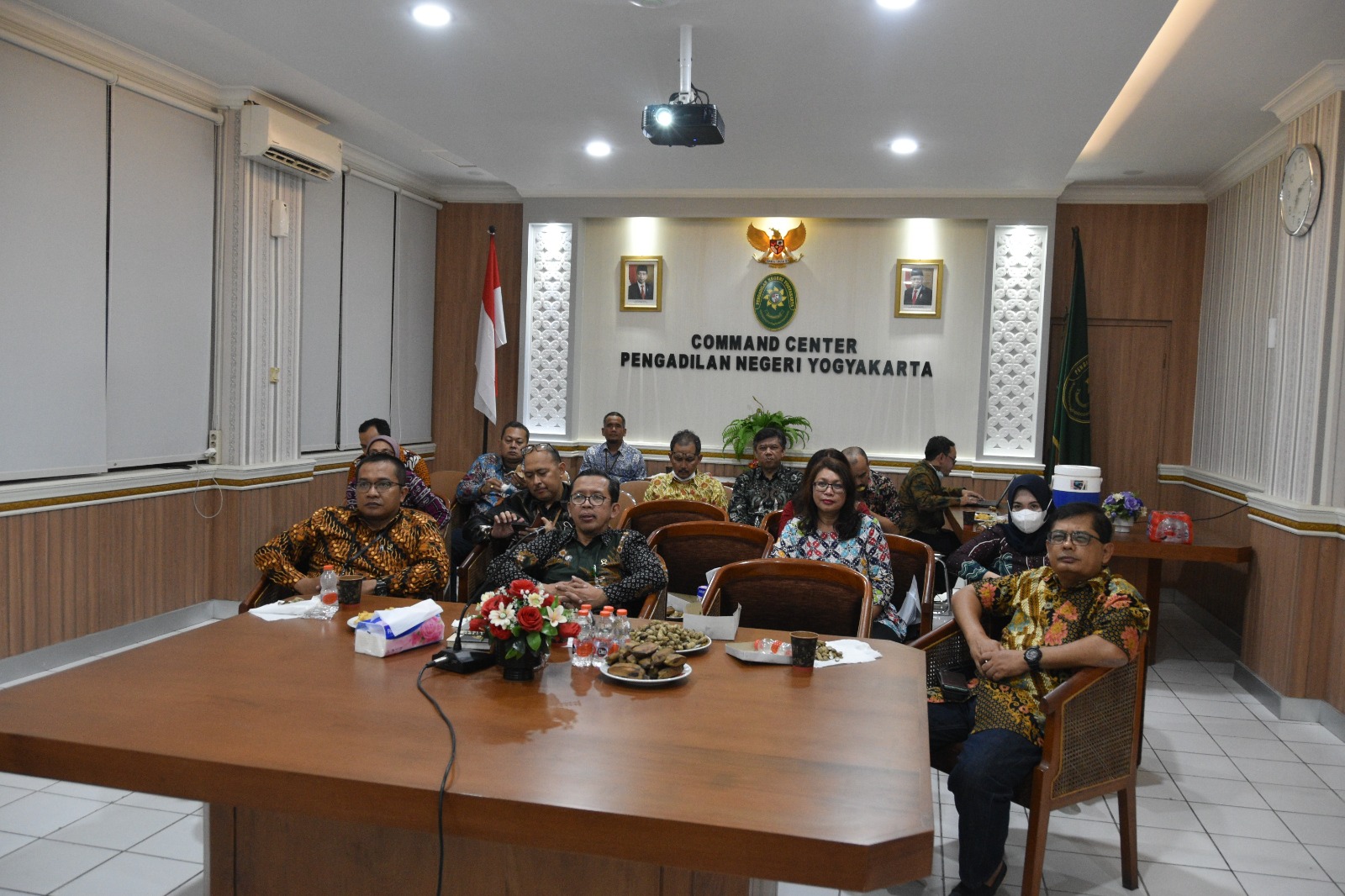 Pengadilan Negeri Yogyakarta Mengikuti Pembinaan Teknis dan Administrasi Peradilan Secara Virtual