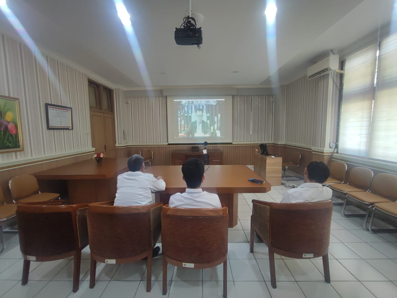 Pengadilan Negeri Yogyakarta Mengikuti Pengarahan Seleksi Calon Hakim dari Formasi APP Tahun 2021