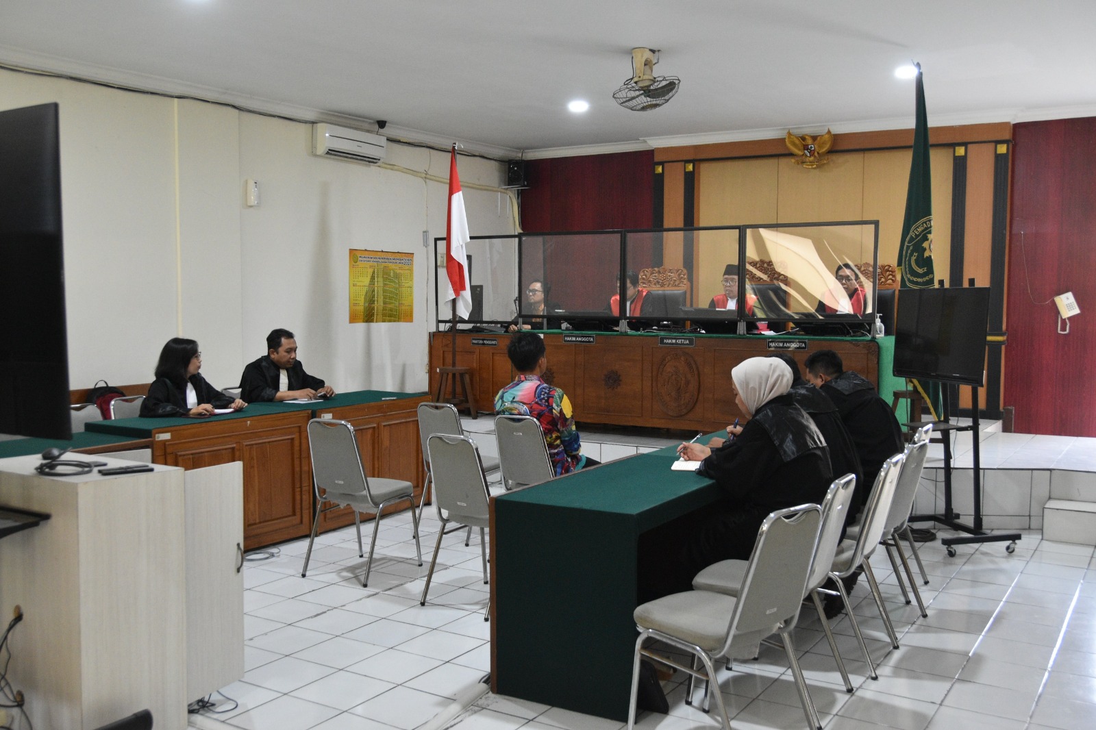 Sidang Putusan Perkara Penyalahgunaan Tanah Kas Desa (TKD) Pengadilan Negeri Yogyakarta