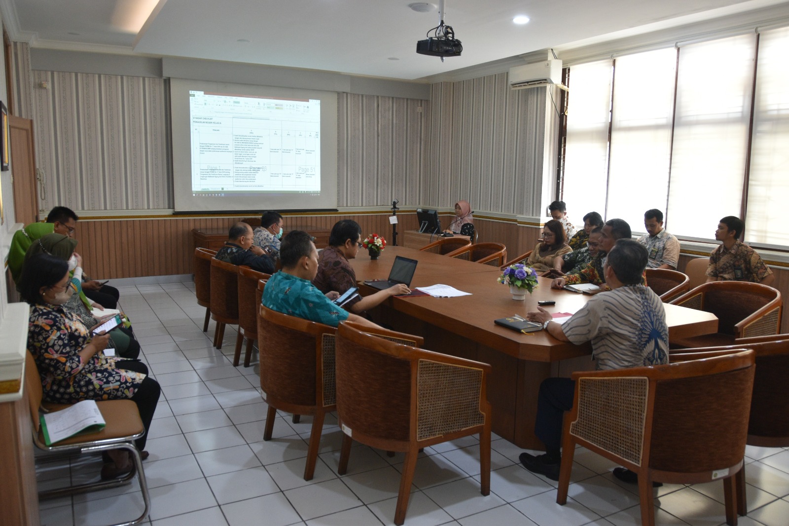 Koordinasi Persiapan Pengawasan Rutin dari Pengadilan Tinggi Yogyakarta