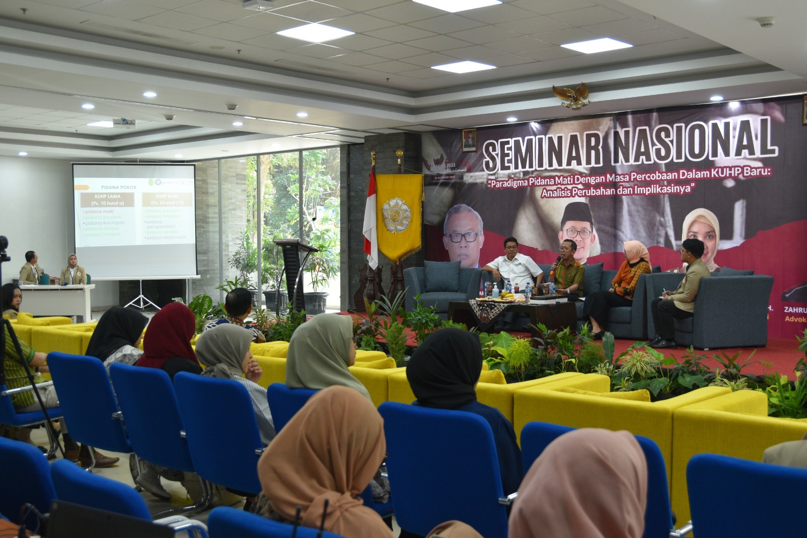 Ketua Pengadilan Negeri Yogyakarta Menghadiri Seminar Nasional KMHLi 2023/2024