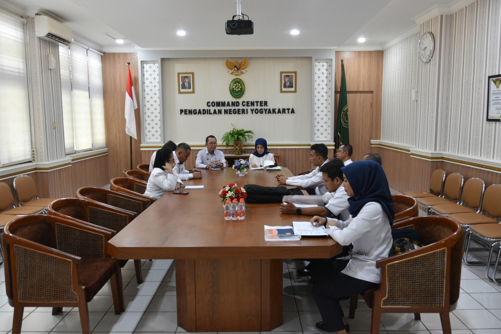 Pengawasan Daerah oleh Pengadilan Tinggi Yogyakarta pada Pengadilan Negeri Yogyakarta Oktober 2023
