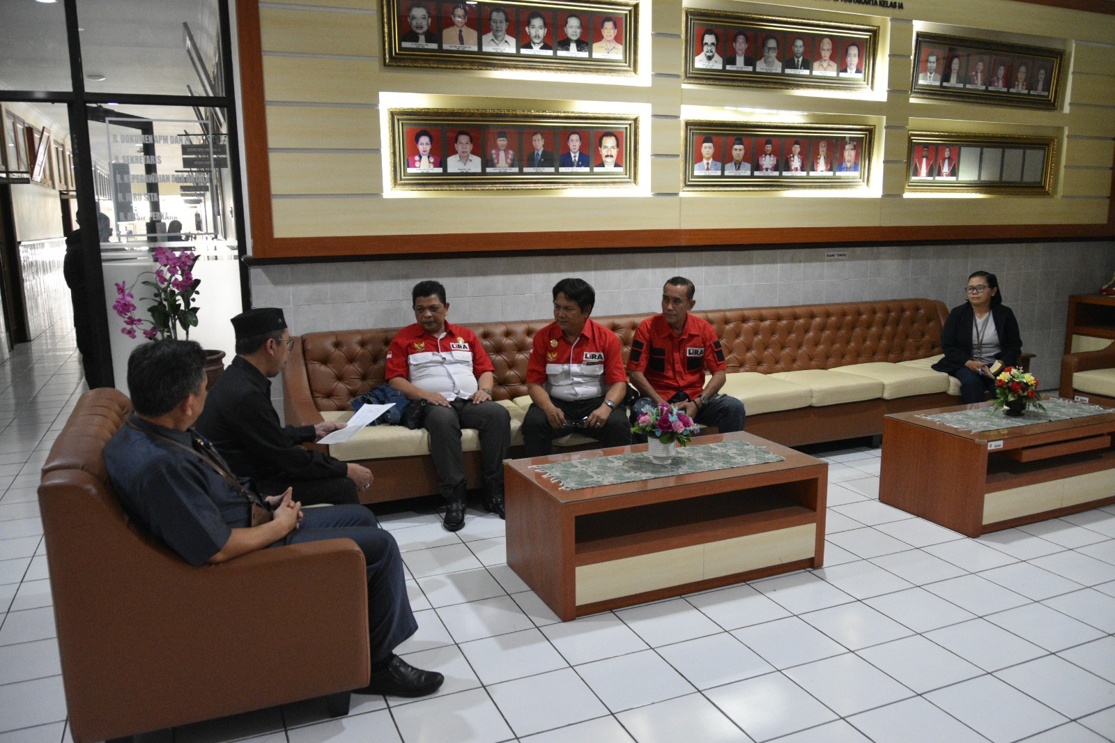 Pengadilan Negeri Yogyakarta Mendapatkan Kunjungan dari LSM Lumbung Informasi Rakyat (LIRA)