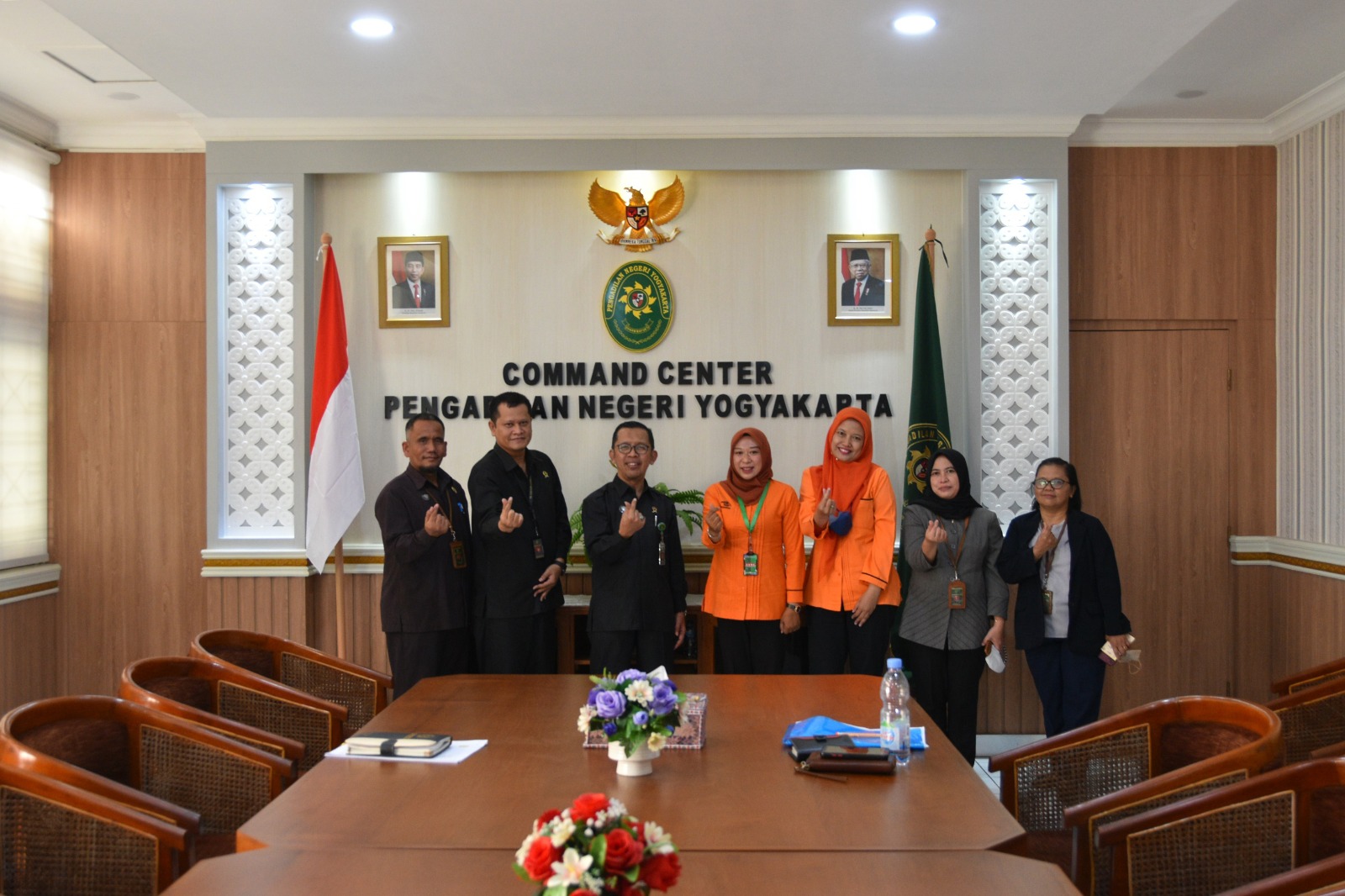 Kunjungan Kerja PT POS Indonesia ke Pengadilan Negeri Yogyakarta
