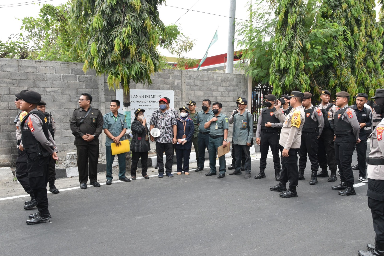Pengadilan Negeri Yogyakarta Melaksanakan Eksekusi Perkara Perdata Kelurahan Bener Kota Yogyakarta