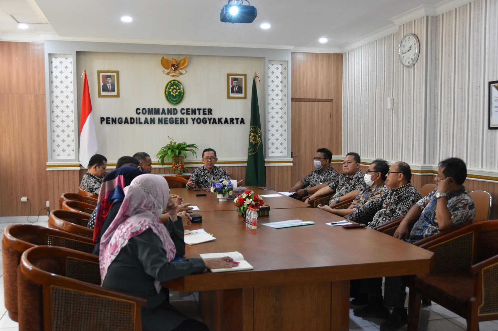 Rapat Koordinasi TLHP Daerah oleh Tim Pengadilan Tinggi Yogyakarta