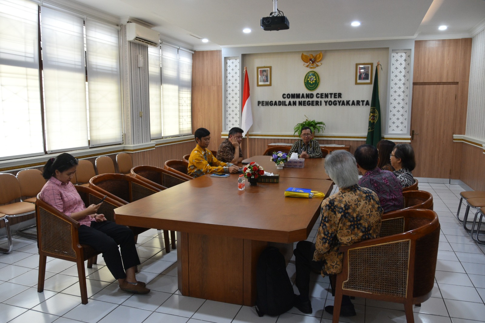 Kunjungan Kerja Fakultas Hukum Universitas Atma Jaya Yogyakarta ke Pengadilan Negeri Yogyakarta