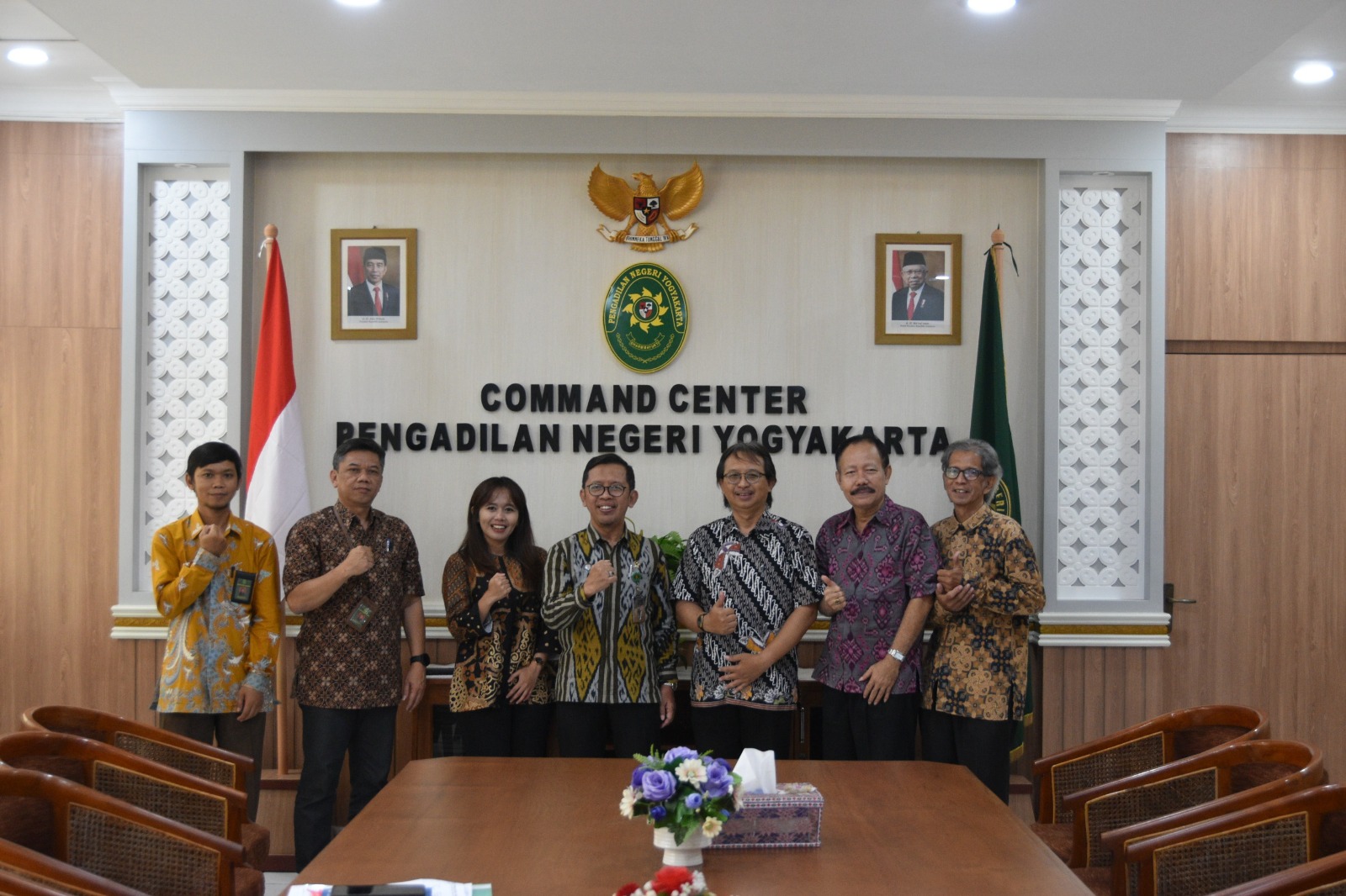 Kunjungan Kerja Fakultas Hukum Universitas Atma Jaya Yogyakarta ke Pengadilan Negeri Yogyakarta