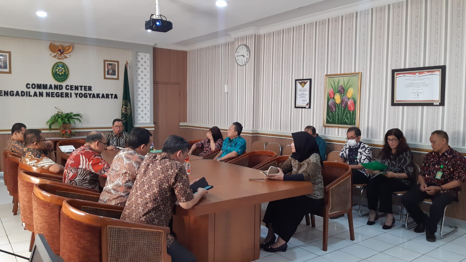 Rapat Koordinasi Pelaksanaan Perkara Lalu Lintas Pengadilan Negeri Yogyakarta