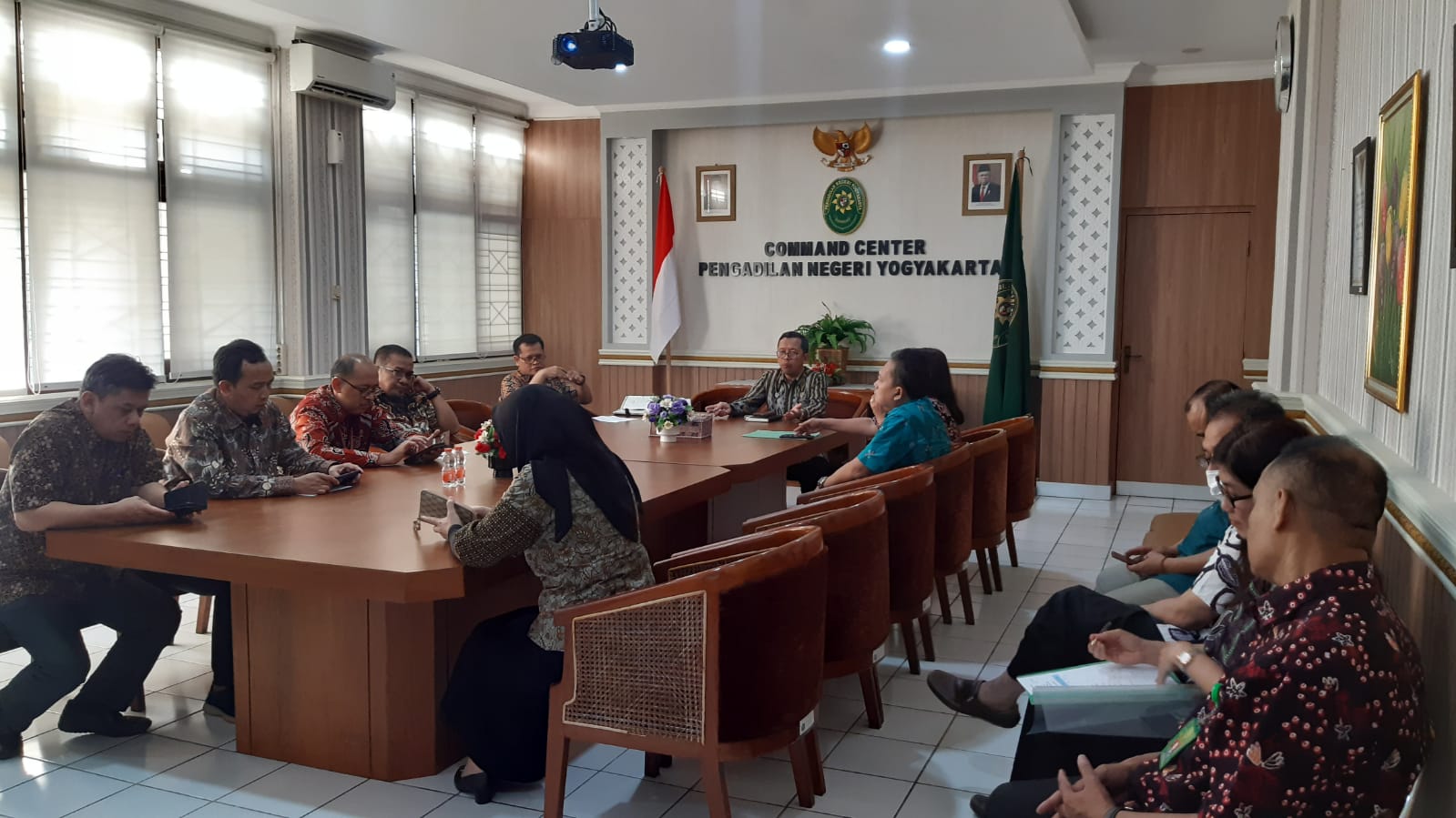 Rapat Koordinasi Pelaksanaan Perkara Lalu Lintas Pengadilan Negeri Yogyakarta
