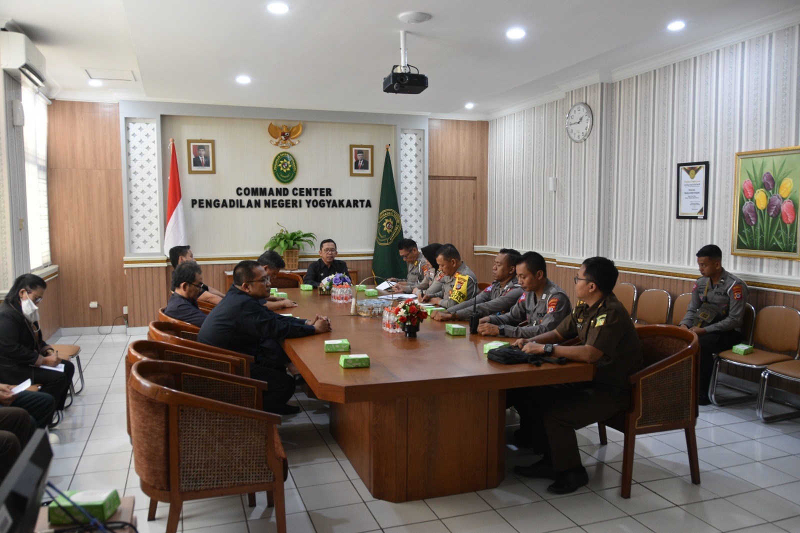 Pengadilan Negeri Yogyakarta Mengadakan Rapat Koordinasi Terkait Sidang Lalu Lintas dan Angkutan Jalan
