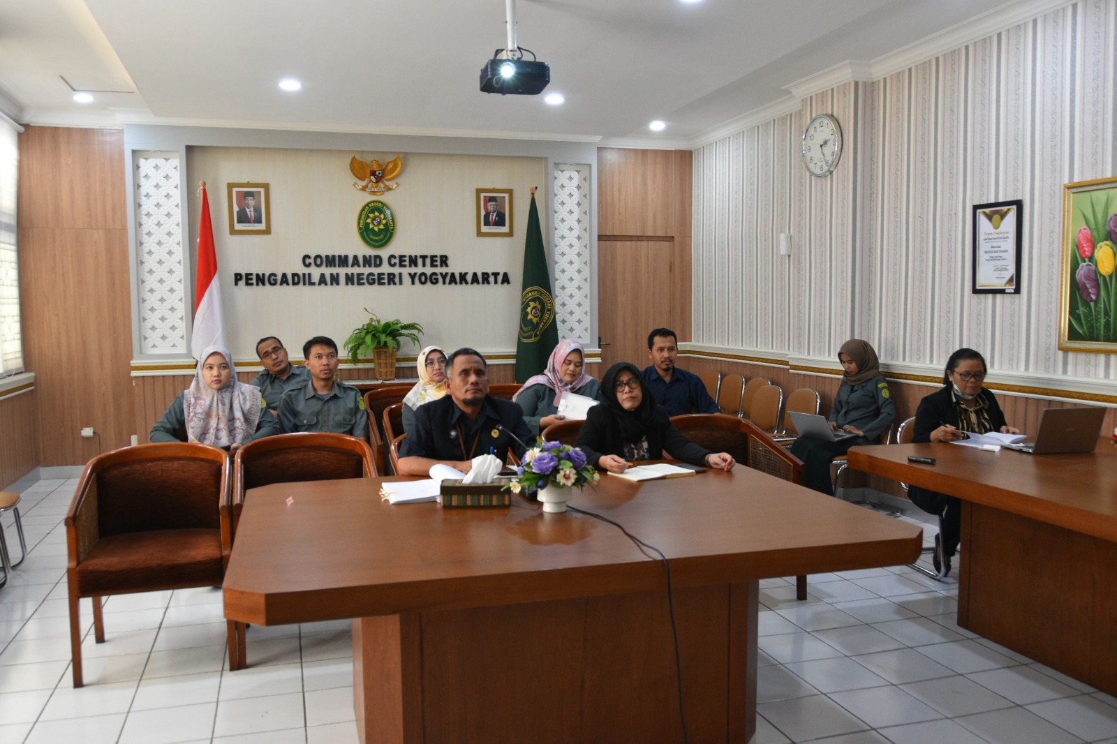 Pengadilan Negeri Yogyakarta Mengikuti Sosialisasi Pedoman Tata Naskah Dinas di Lingkungan Mahkamah Agung dan Badan Peradilan Dibawahnya