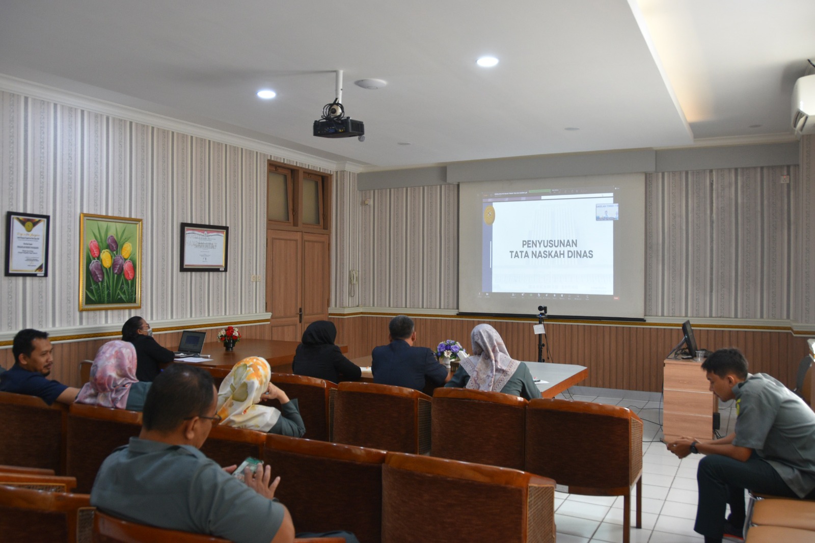 Pengadilan Negeri Yogyakarta Mengikuti Sosialisasi Pedoman Tata Naskah Dinas di Lingkungan Mahkamah Agung dan Badan Peradilan Dibawahnya
