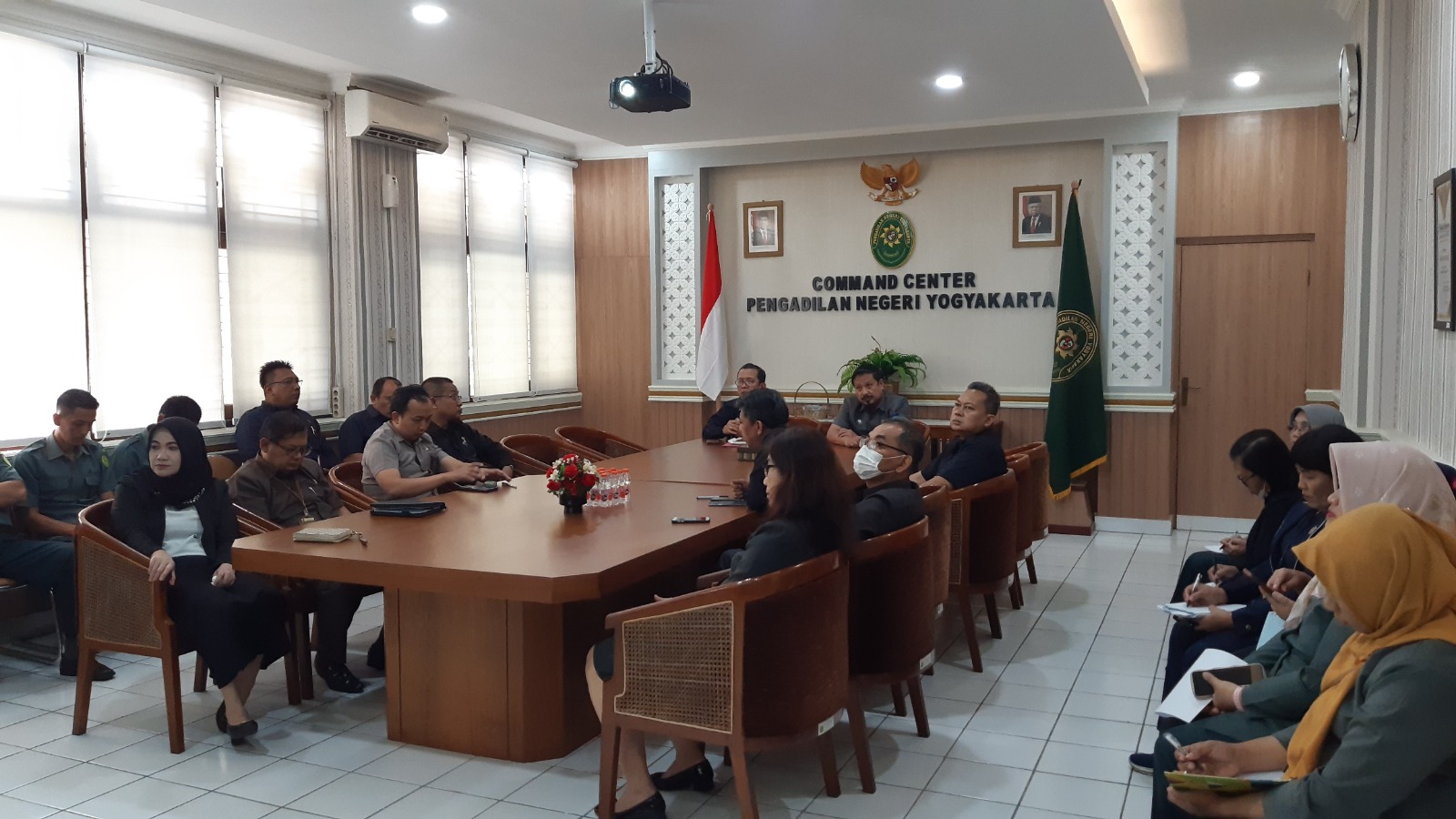 Rapat Koordinasi Pembenahan Publikasi Putusan, Review SOP, Persidangan Elektronik, e-Court dan e-Berpadu