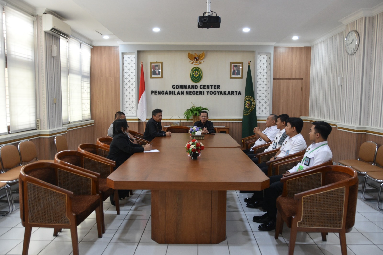 Kunjungan Kerja Rutan Kelas IIA Yogyakarta ke Pengadilan Negeri Yogyakarta
