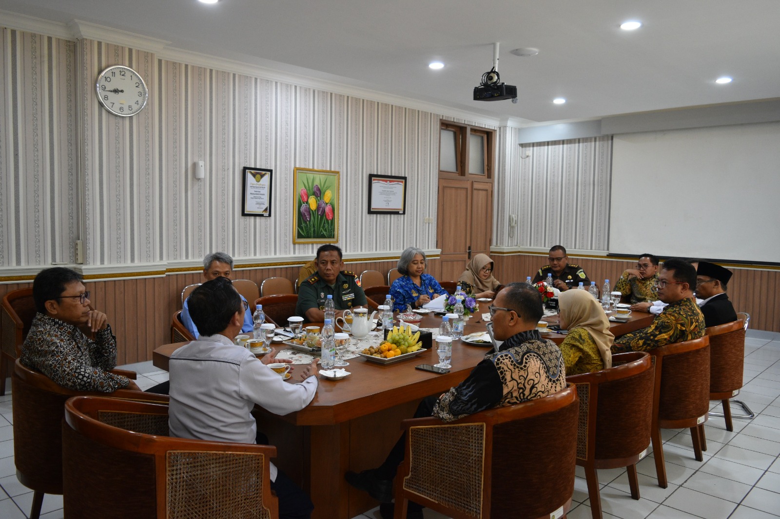 Rapat Koordinasi Forkopimda Kota Yogyakarta di Pengadilan Negeri Yogyakarta