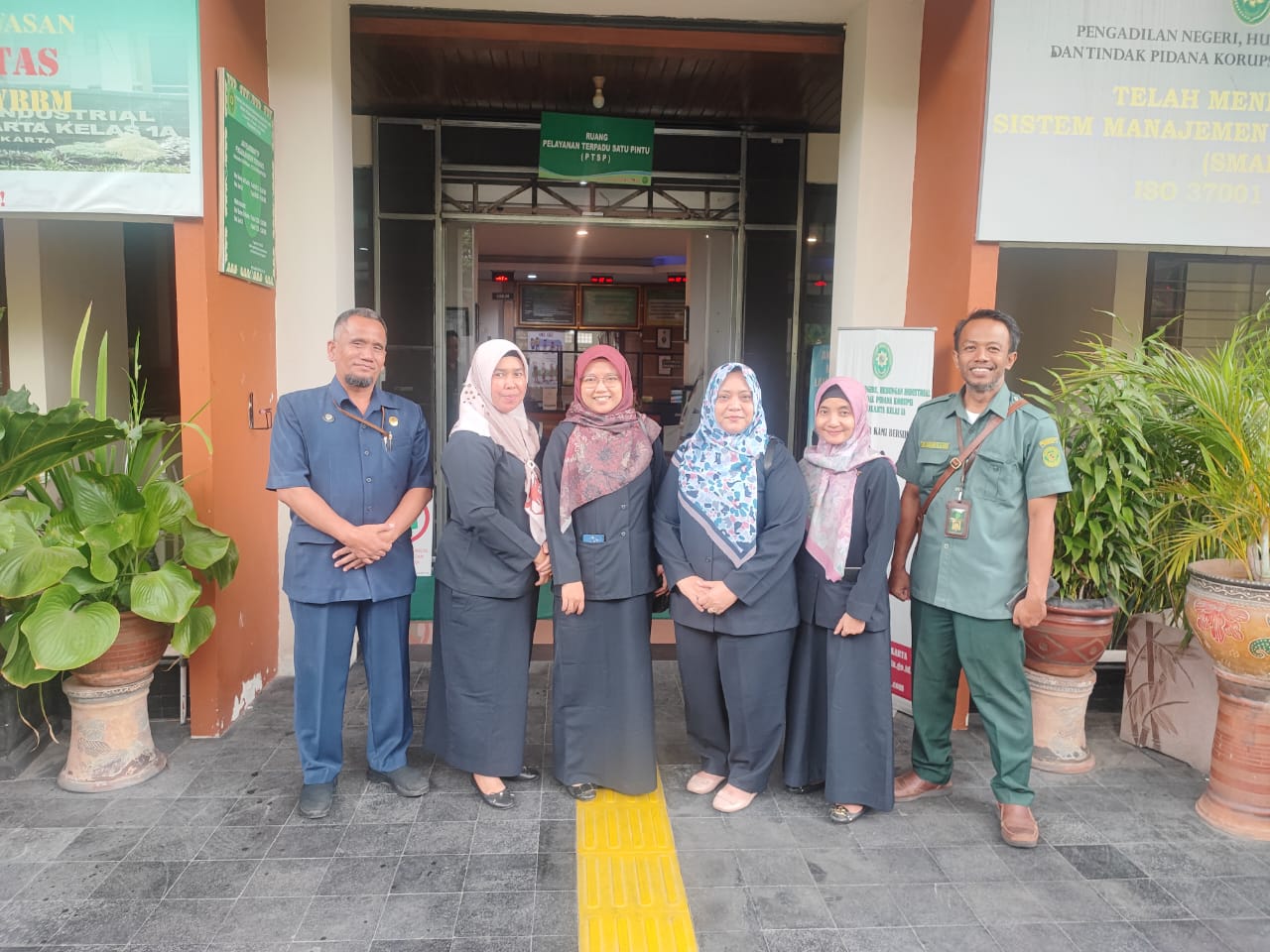 Monev Penyelenggaraan Perpustakaan Pengadilan Negeri Yogyakarta oleh Badan Urusan Administrasi Mahkamah Agung RI