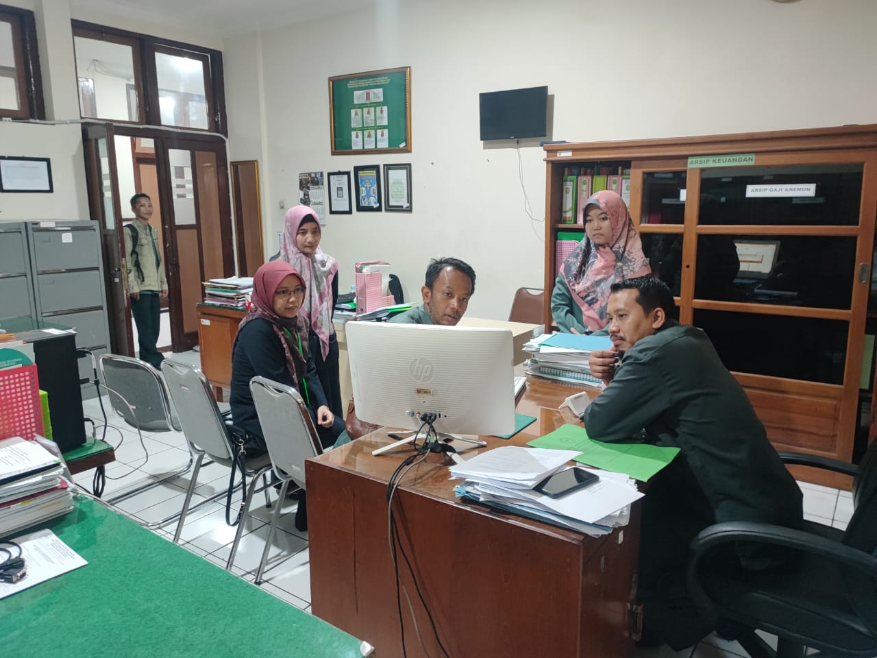 Monev Penyelenggaraan Perpustakaan Pengadilan Negeri Yogyakarta oleh Badan Urusan Administrasi Mahkamah Agung RI