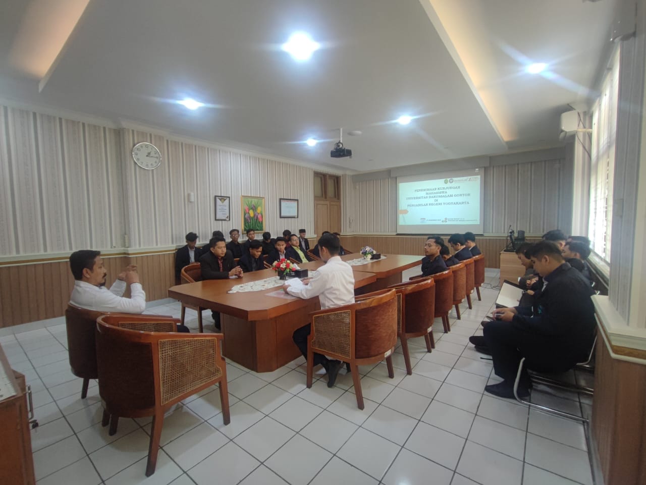 Studi Lapangan UNIDA Gontor di Pengadilan Negeri Yogyakarta