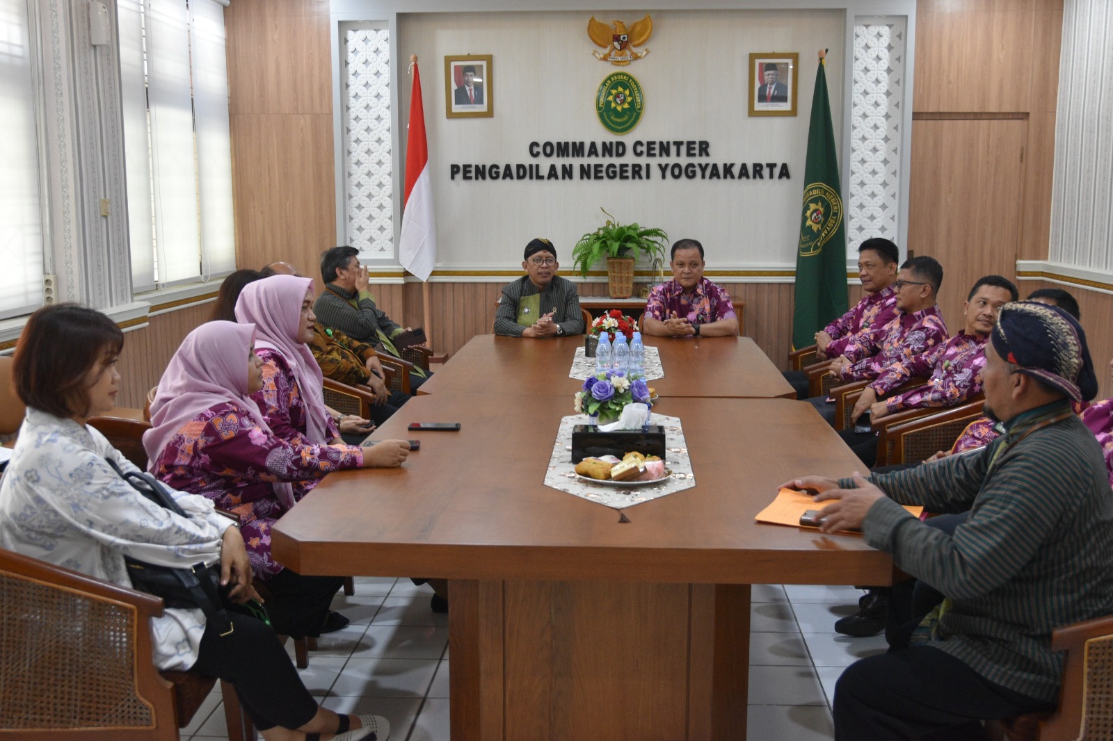 Kunjungan Studi Tiru Pengadilan Negeri Padang ke Pengadilan Negeri Yogyakarta