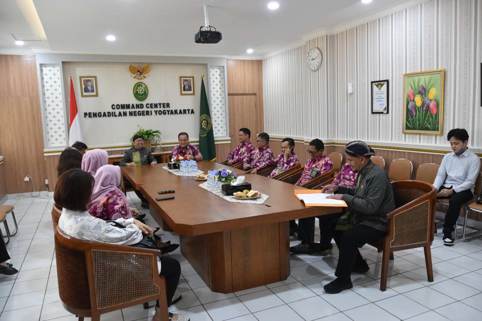 Kunjungan Studi Tiru Pengadilan Negeri Padang ke Pengadilan Negeri Yogyakarta