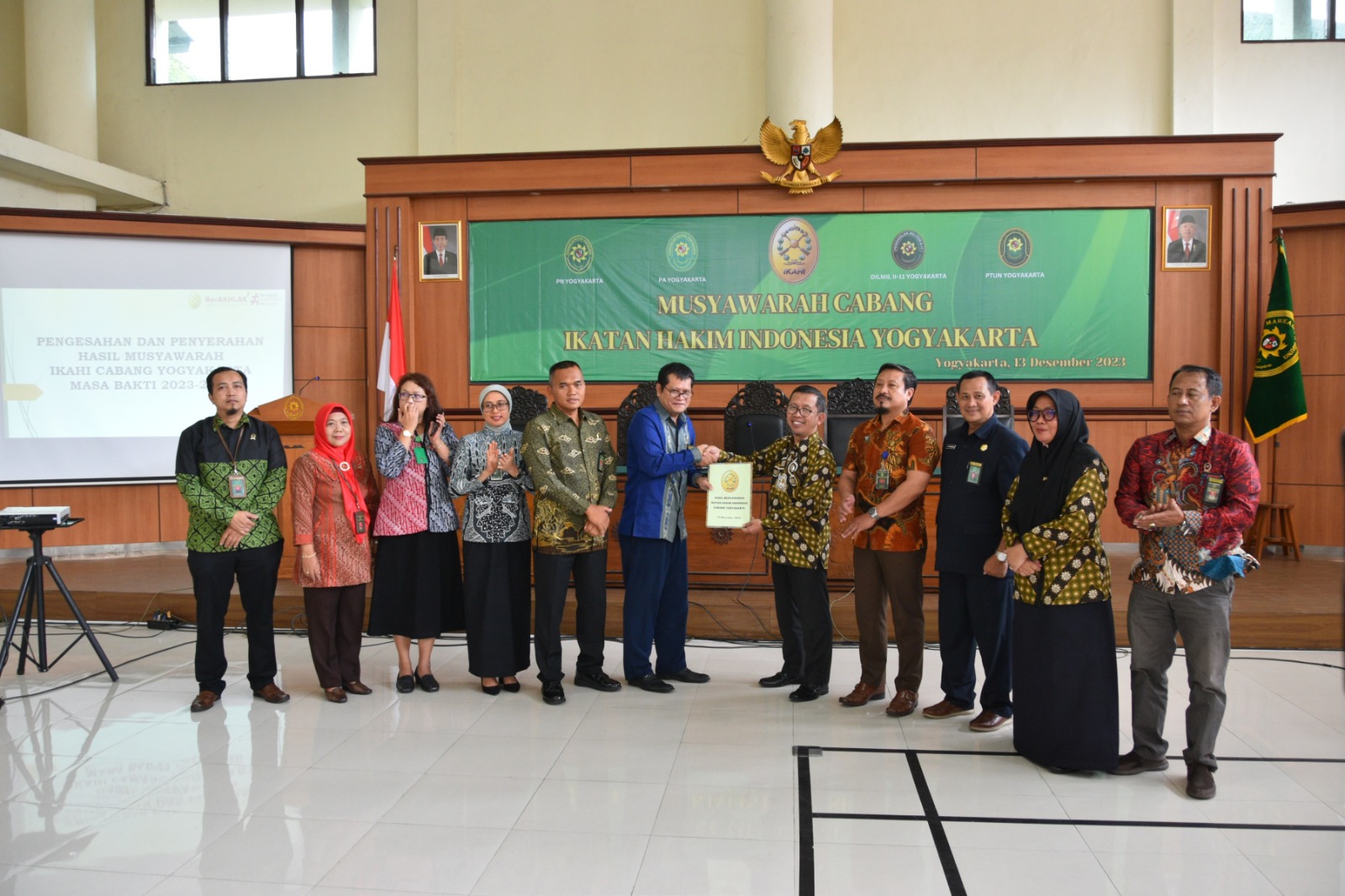 Musyawarah Ikatan Hakim Indonesia Cabang Yogyakarta Tahun 2023