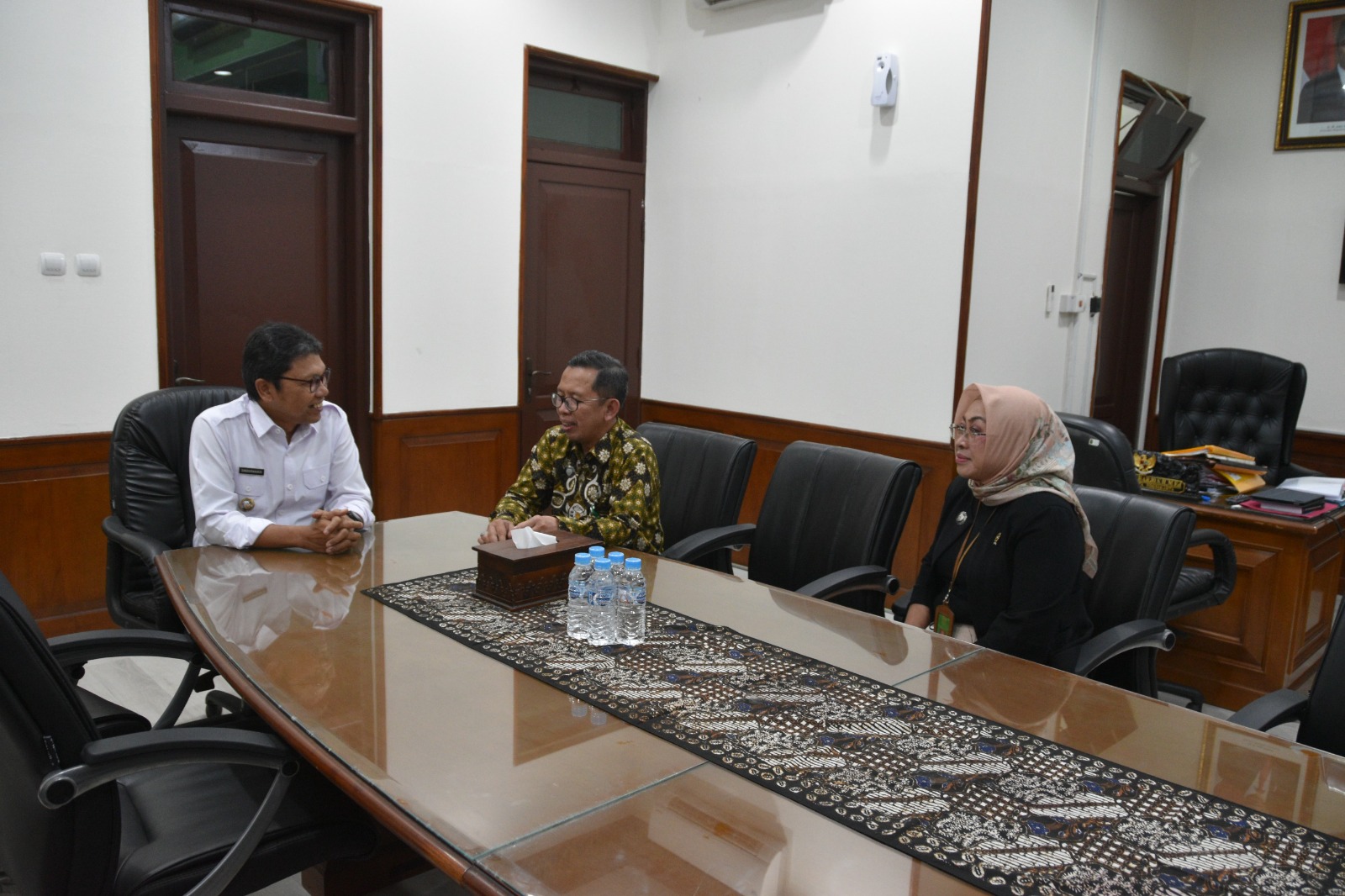 Kunjungan Ketua Pengadilan Negeri Yogyakarta ke Balai Kota Yogyakarta