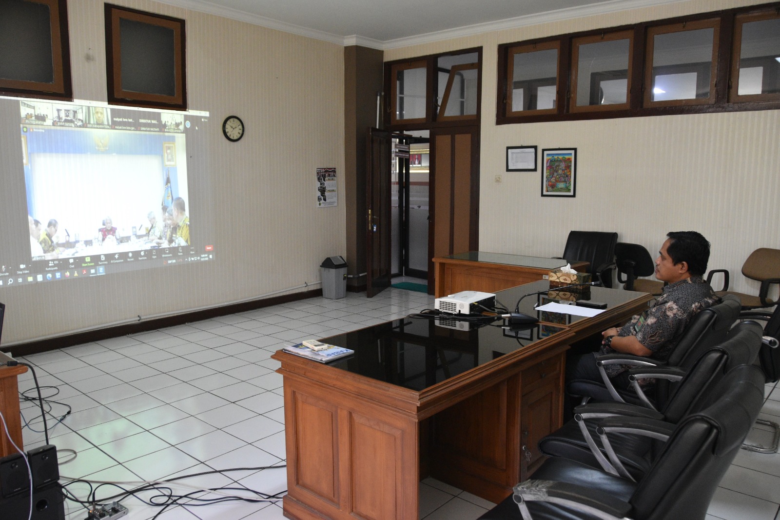 Hakim Pengadilan Negeri Yogyakarta Mengikuti Rapat Konsolidasi Pelaksanaan Asesmen Terpadu
