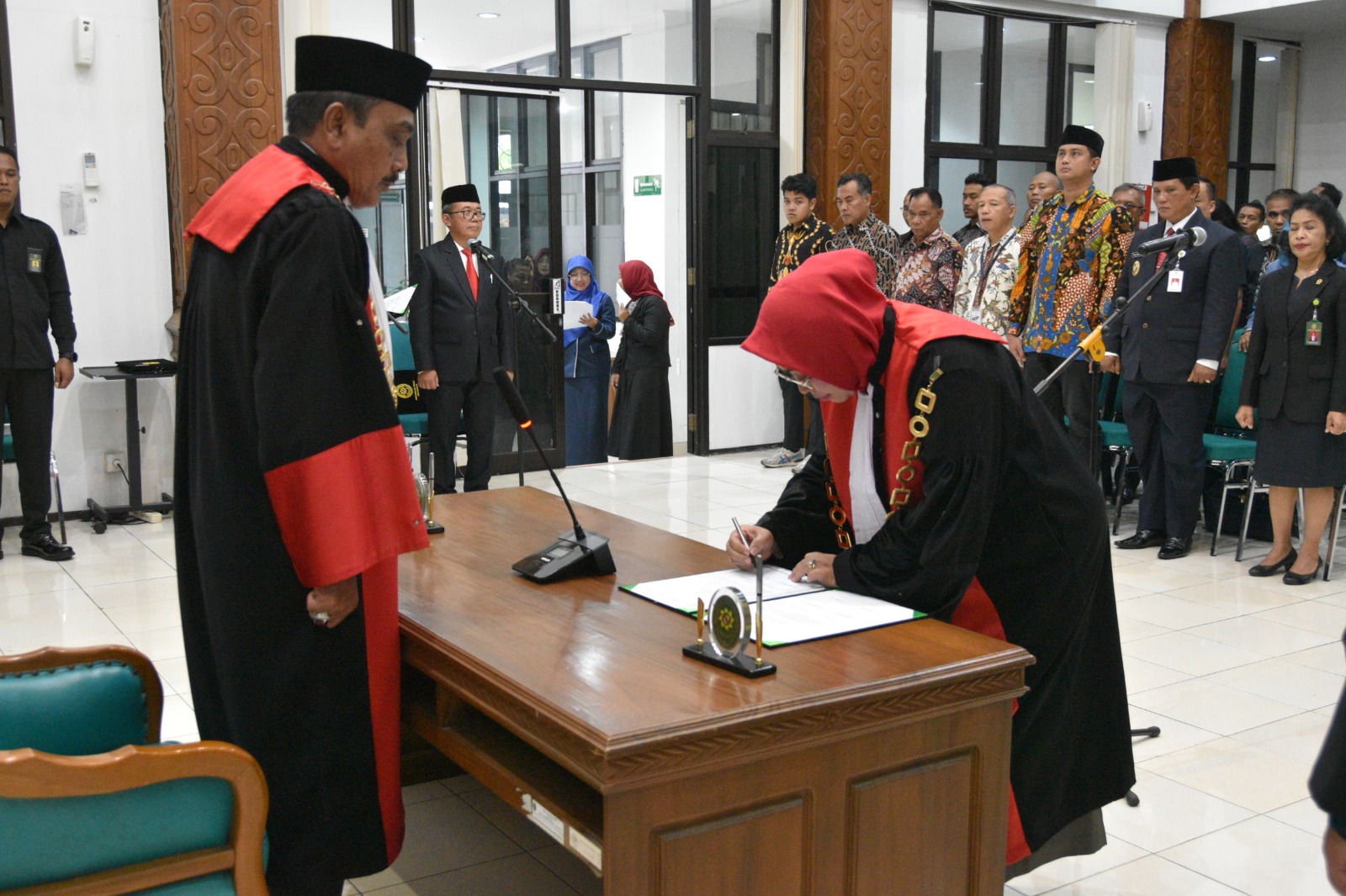 Pelantikan dan Pengambilan Sumpah Jabatan Ketua Pengadilan Negeri Yogyakarta Kelas IA