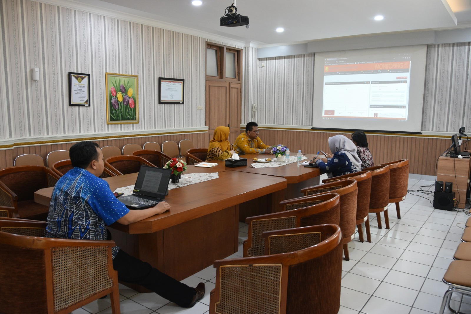 Rapat Koordinasi Monev SIPP dan MIS Pengadilan Negeri Yogyakarta