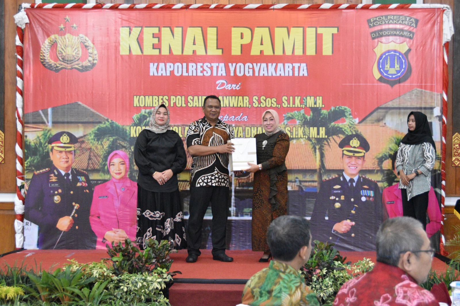 Ketua Pengadilan Negeri Yogyakarta Menghadiri Kenal Pamit Kapolresta Yogyakarta