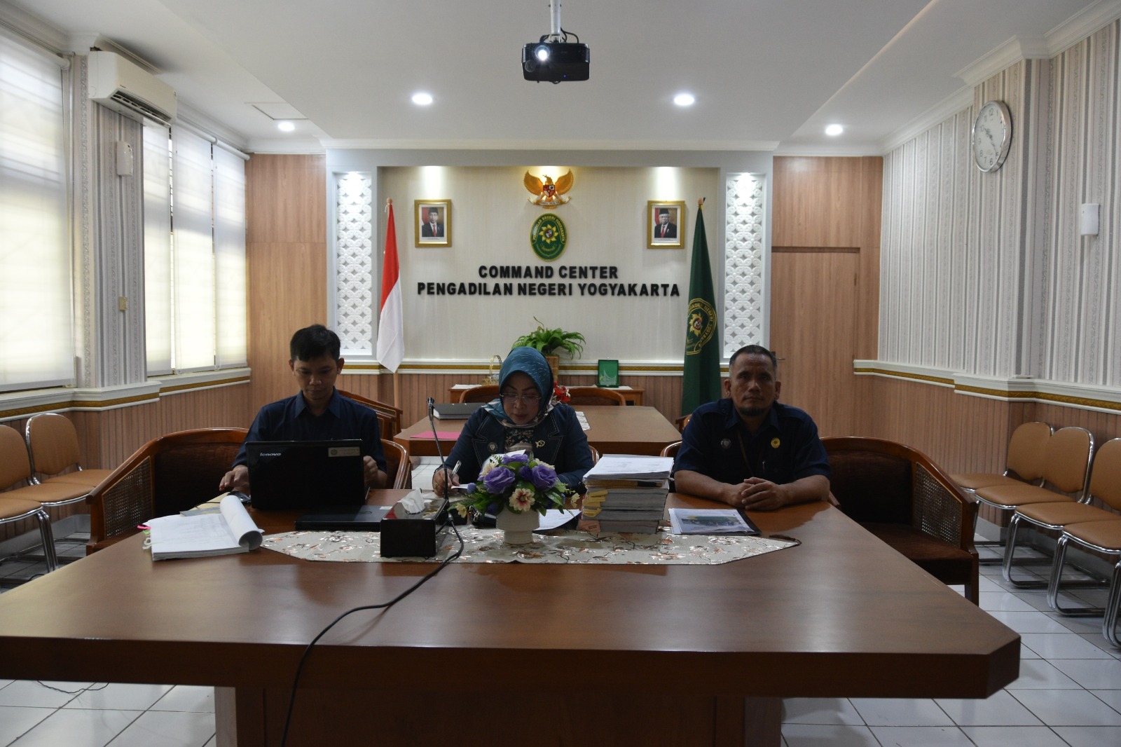 Pengadilan Negeri Yogyakarta Mengikuti Sosialisasi Menu Angka Kredit dan Persetujuan PAK pada Aplikasi e-Kinerja