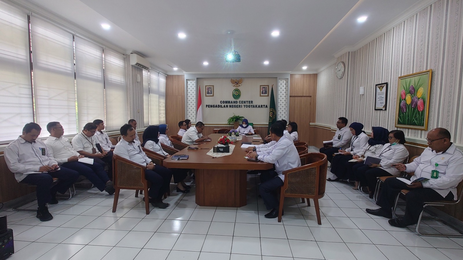 Rapat TLHP Pengawasan Bidang Desember 2023 Pengadilan Negeri Yogyakarta