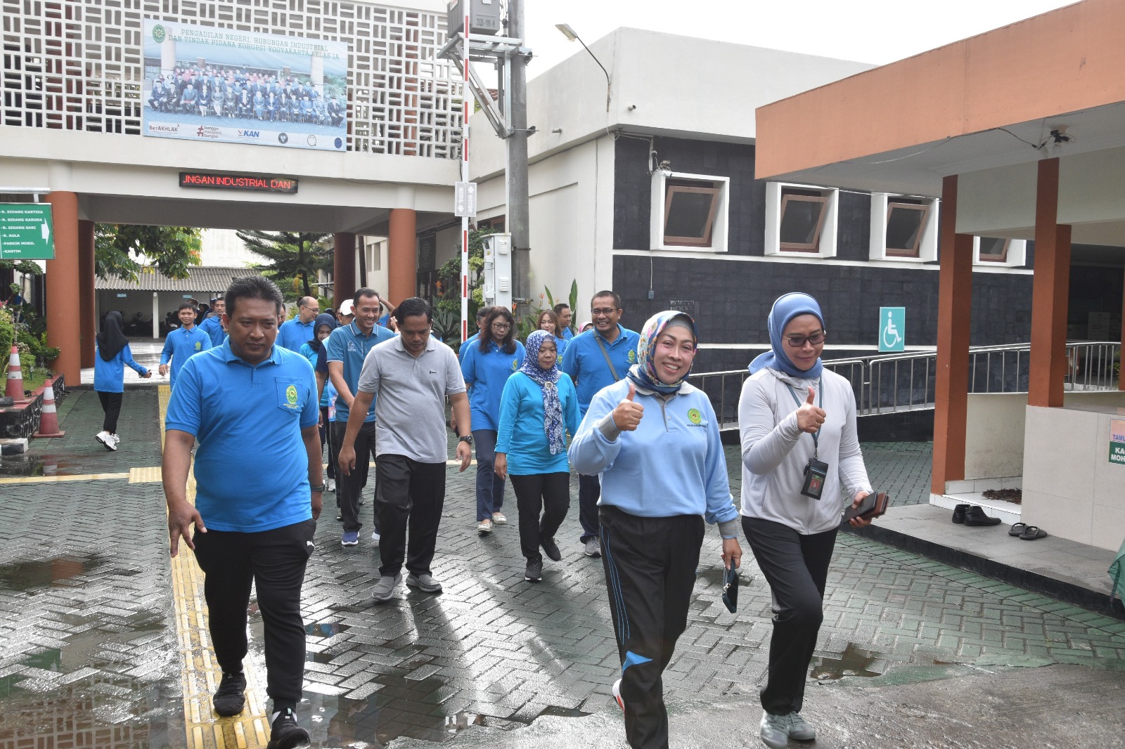 Olahraga Jalan  Sehat Pengadilan Negeri Yogyakarta
