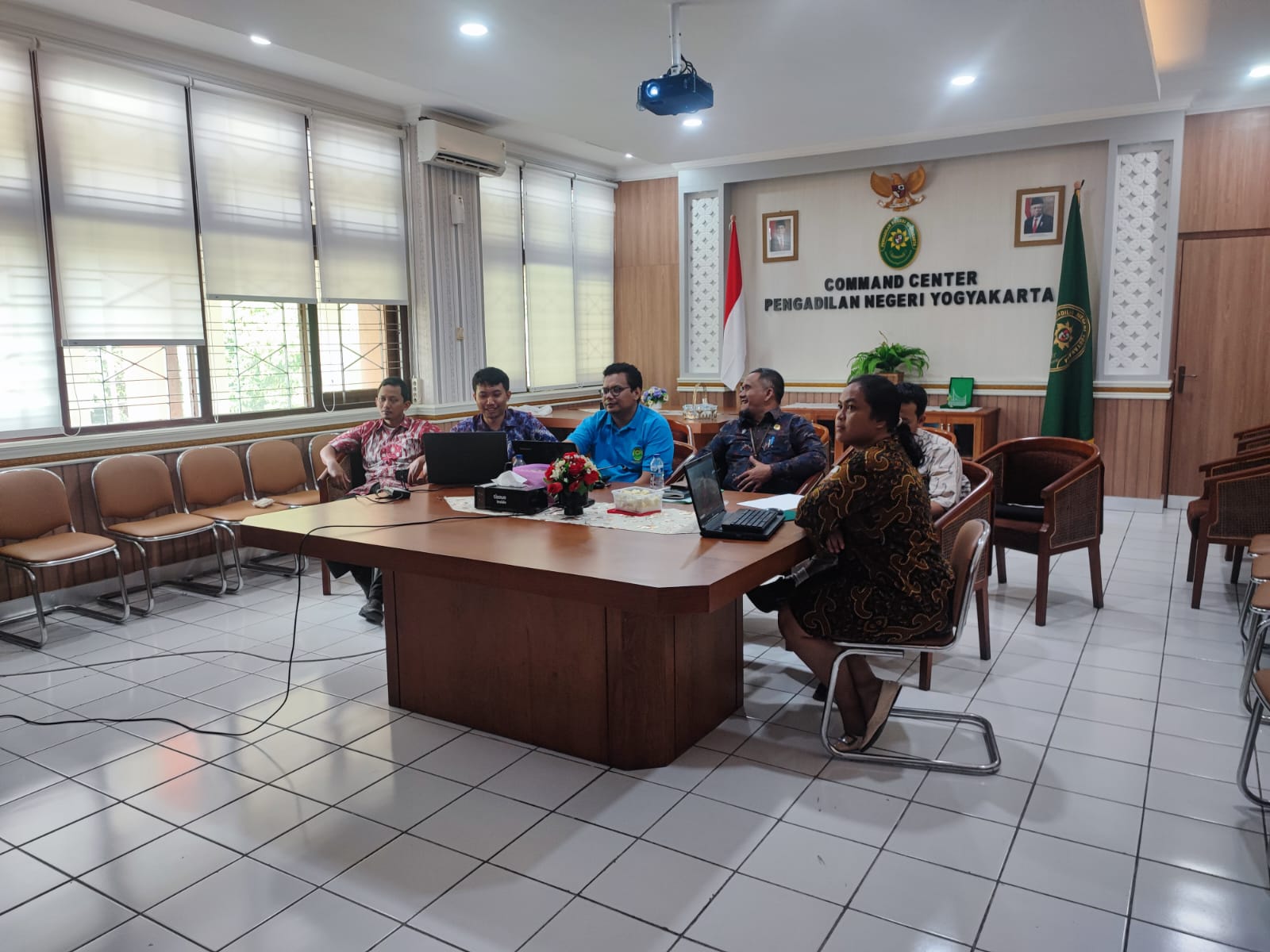 Pengadilan Negeri Yogyakarta Mengikuti Rapat Pendahuluan Persiapan Penyusunan Laporan Keuangan Tahun 2023