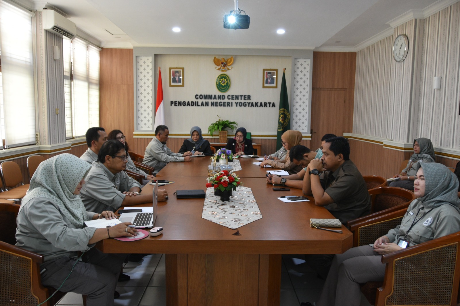 Rapat Penyusunan LKJiP dan Dokumen SAKIP Pengadilan Negeri Yogyakarta