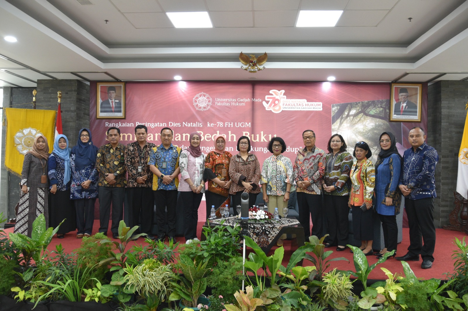 Ketua Pengadilan Negeri Yogyakarta Menghadiri Seminar dan Bedah Buku Dies Natalis FH UGM ke-78