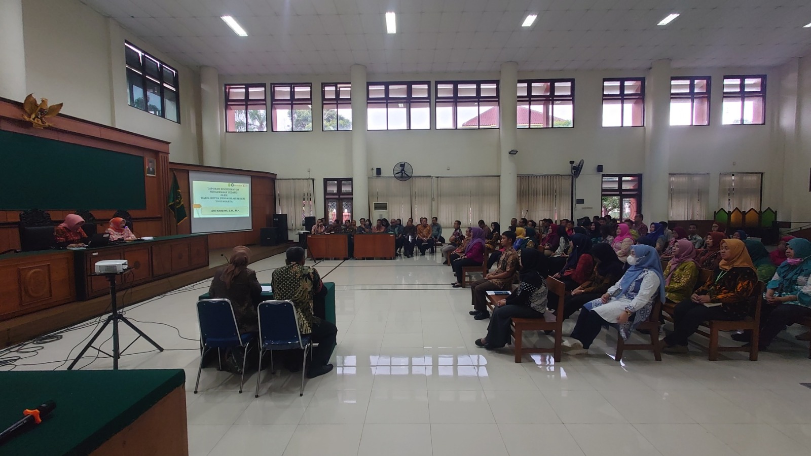 Rapat Pembinaan dan Monev Kinerja Bulan Desember 2023 Pengadilan Negeri Yogyakarta