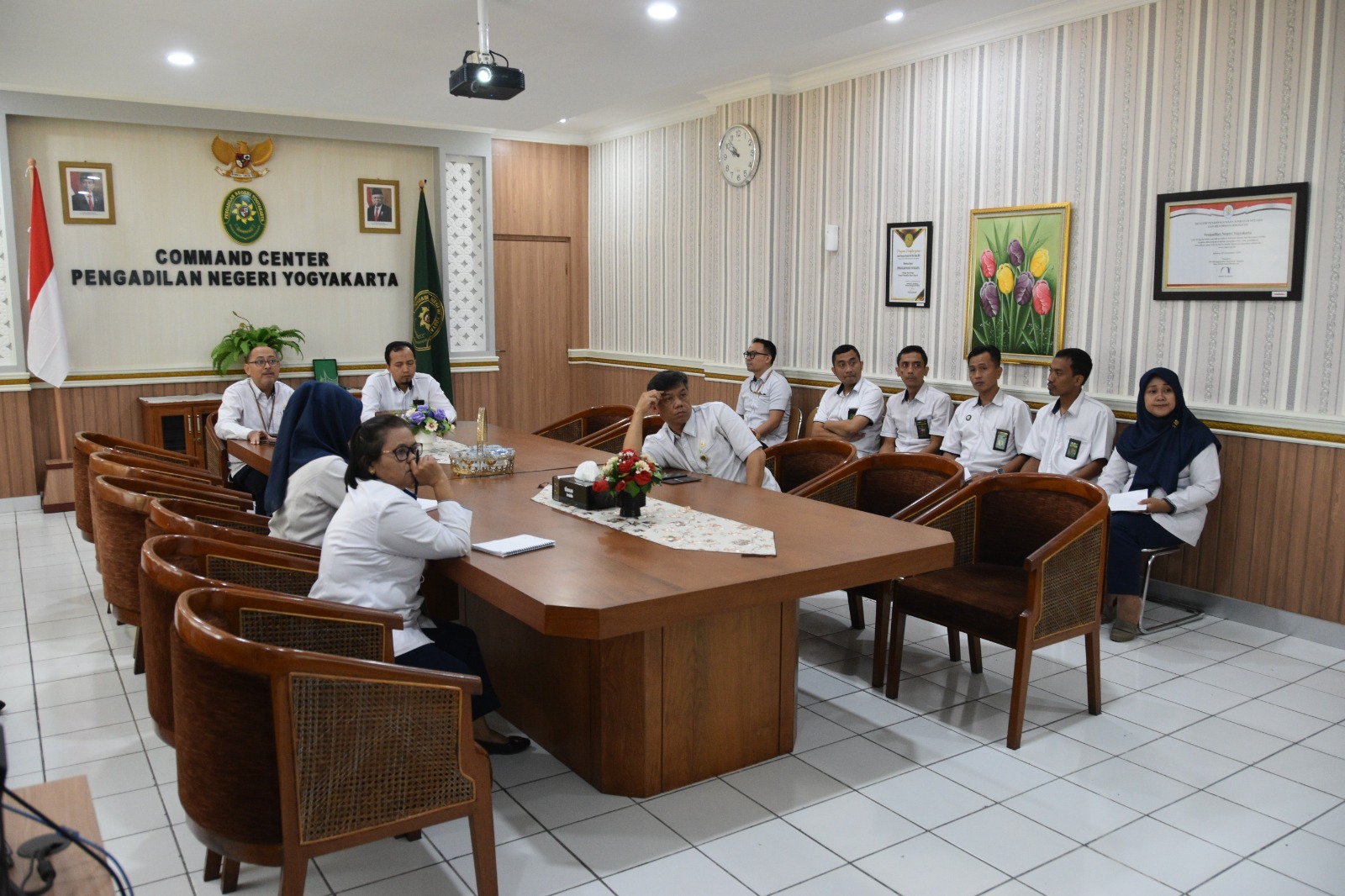 Rapat Monev SIPP dan MIS Pengadilan Negeri Yogyakarta