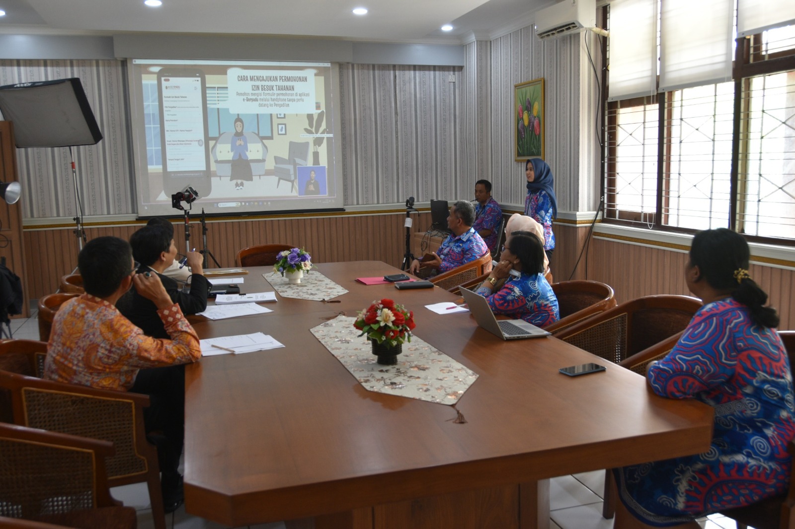 Pelaksanaan Evaluasi Pasca Diklat Alumni PKP dan Latsar CPNS Tahun 2024 di Pengadilan Negeri Yogyakarta